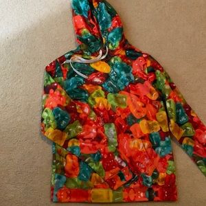 Gummy Bear sweatshirt! New! Never worn. Size small